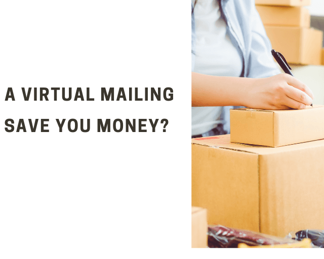 How can a virtual mailing address save you money?